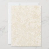 Beach Brautparty Einladung (Rückseite)