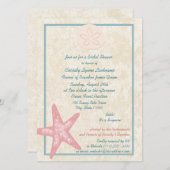 Beach Brautparty Einladung (Vorne/Hinten)