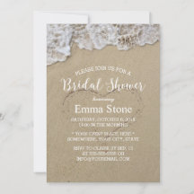 Beach Brautparty Herz in Sand