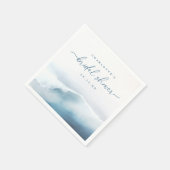 Beach Brautparty Ocean Serviette (Ecke)