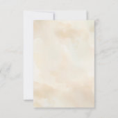 Beach Bridal Dusche Einladung zum Herz (Rückseite)