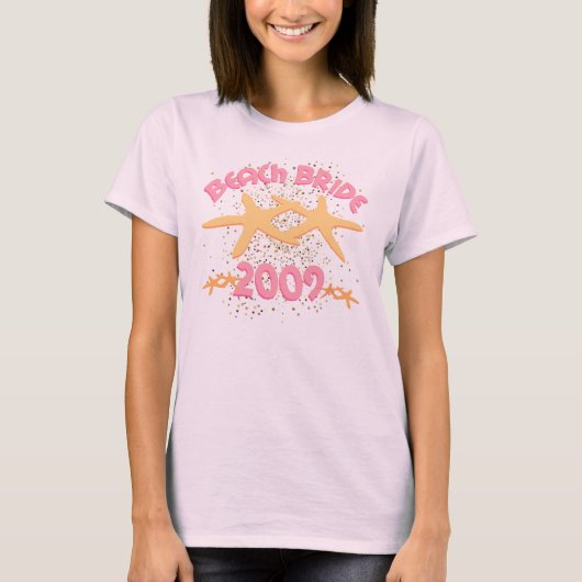 Beach Bride 2009 T-Shirt (Vorderseite)