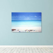 Beach Broker Leinwanddruck (Insitu (Holzboden))