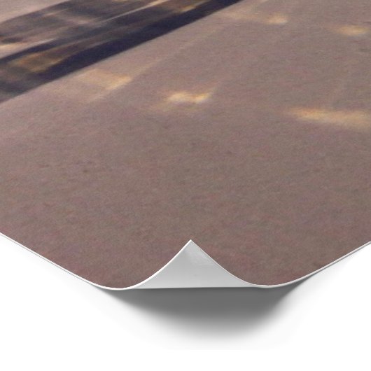 Beach Bubbly by tdgallery Poster (Ecke)