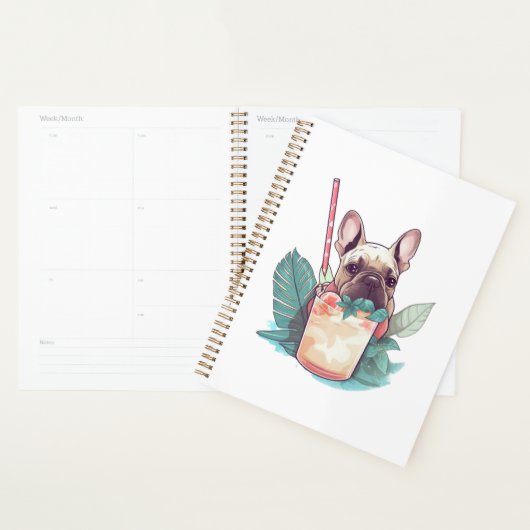 Beach Buddies: Frenchie Fizz Planner Planer (Anzeige)