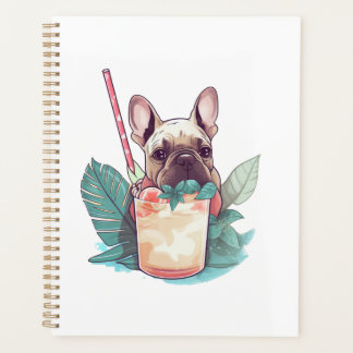 Beach Buddies: Frenchie Fizz Planner Planer