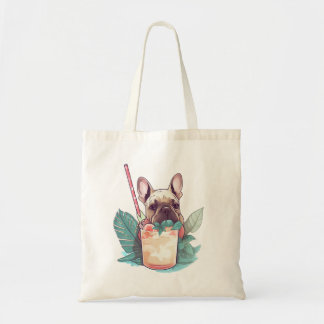 Beach Buddies: Frenchie Fizz Tote Bag Tragetasche