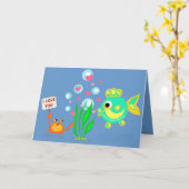 Beach Buddies Ich bedauere die Grußkarte Karte (Gelbe Blume)