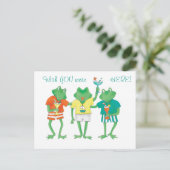 Beach Buddies Postkarte (Stehend Vorderseite)
