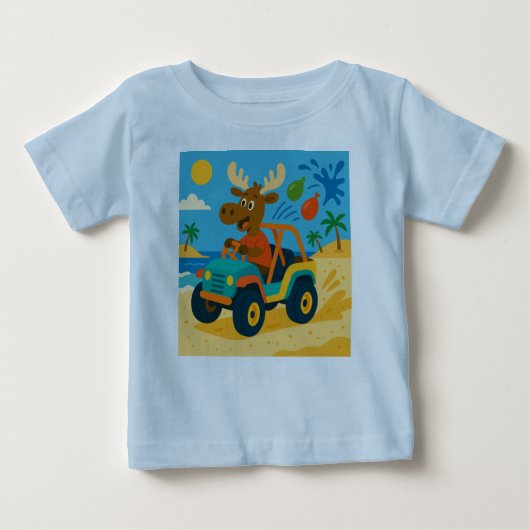 Beach Buggy Blaster – Action-Packed Summer KidsTee Baby T-shirt (Vorderseite)