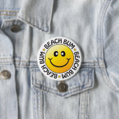Beach Bum Abzeichen Button (Beispiel)