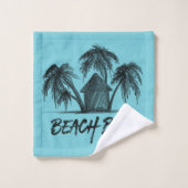 Beach Bum Badhandtuch Set (Waschlappen)