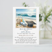 Beach Bum Bonanza - Sonne, Sand & Feiern! Einladung (Stehend Vorderseite)