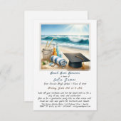 Beach Bum Bonanza - Sonne, Sand & Feiern! Einladung (Vorne/Hinten)