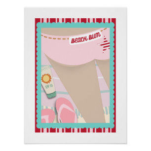 Beach Bum Border 3 Poster