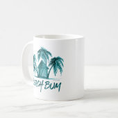 Beach Bum Coffee Mug Kaffeetasse (Vorderseite Links)