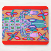 Beach Bum Croc Mousepad (Vorne)