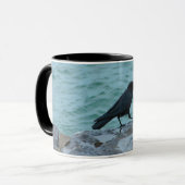 Beach Bum Crow Tasse (Vorderseite Links)