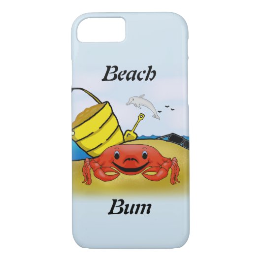 Beach Bum Handy Case (Rückseite)