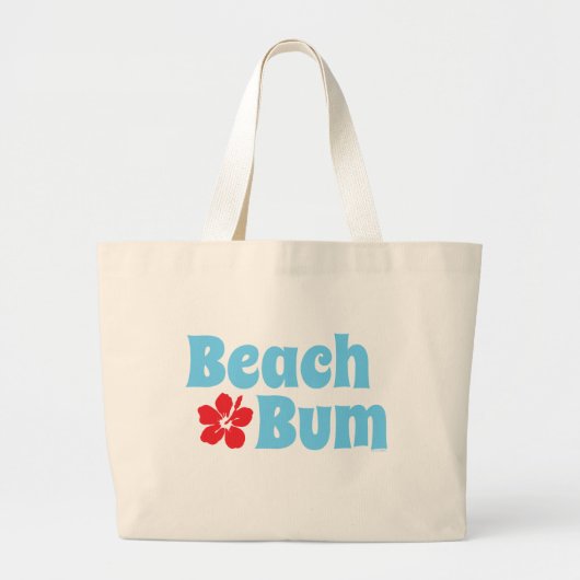 Beach Bum Jumbo Stoffbeutel (Vorne)