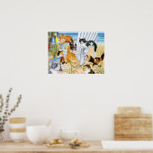 Beach Bum Kittens Poster (Küche)