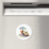 Beach Bum Magnet (In Situ (Geschirrspüler))