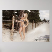 Beach Bum Poster (Vorne)