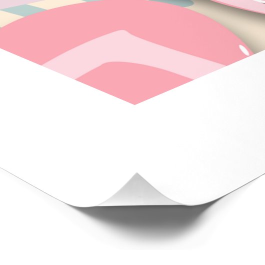 Beach Bum Poster (Ecke)