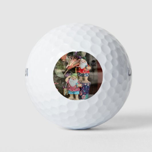 Beach Bum Santa Golfball (Vorderseite)