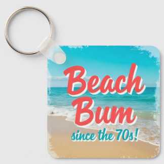 Beach Bum Seit dem 70er Schlüsselanhänger