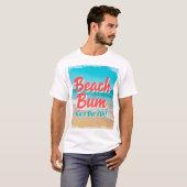 Beach Bum Seit dem 70er T-Shirt (Vorne ganz)