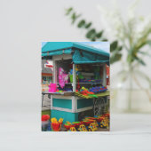 Beach-Bum-Staat Postkarte (Stehend Vorderseite)