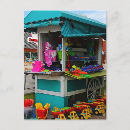 Beach-Bum-Staat Postkarte (Vorderseite)