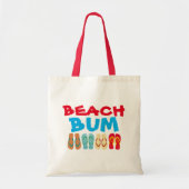 Beach Bum Summer Flip Flops Bag Tragetasche (Vorne)