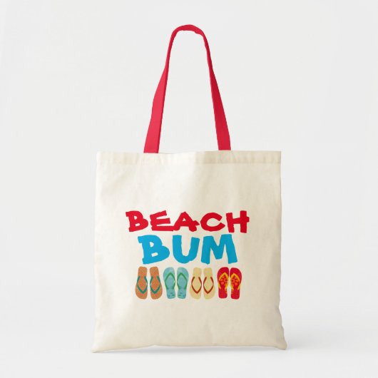 Beach Bum Summer Flip Flops Bag Tragetasche (Vorne)