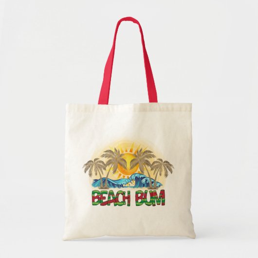 Beach Bum Summer Toto Bag Tragetasche (Vorne)