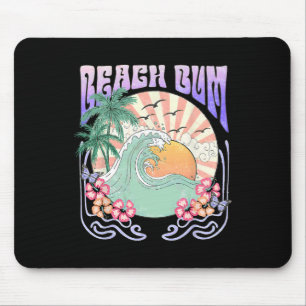Beach Bum Sunset Sommerurlaub Hawaii Familienmatte Mousepad
