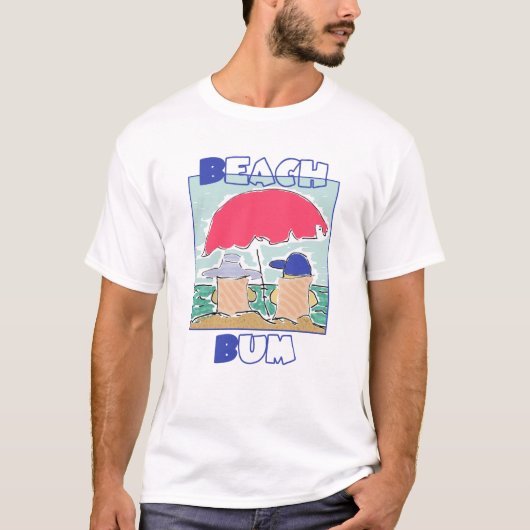 Beach Bum T-Shirt (Vorderseite)