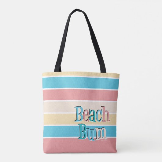 Beach Bum Tote Bag Tasche (Rückseite)