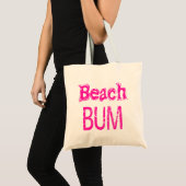 Beach Bum Toto Tag Pink Tragetasche (Vorderseite (Produkt))