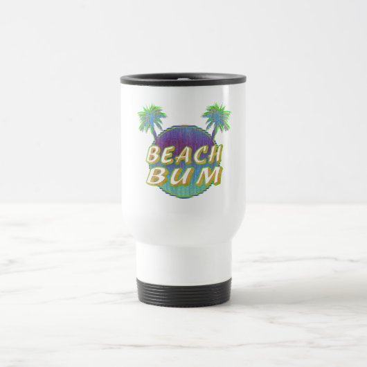 Beach Bum Travel Mug Reisebecher (Mittel)