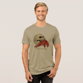 Beach Bum Tri-Blend Shirt (Vorderseite voll)
