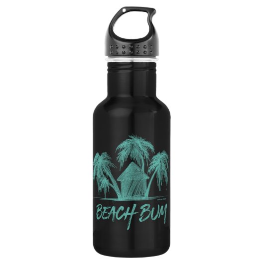 Beach Bum Trinkflasche (Vorderseite)