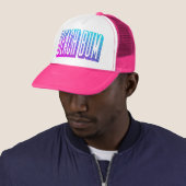 BEACH BUM Trucker Hat Truckerkappe (Beispiel)