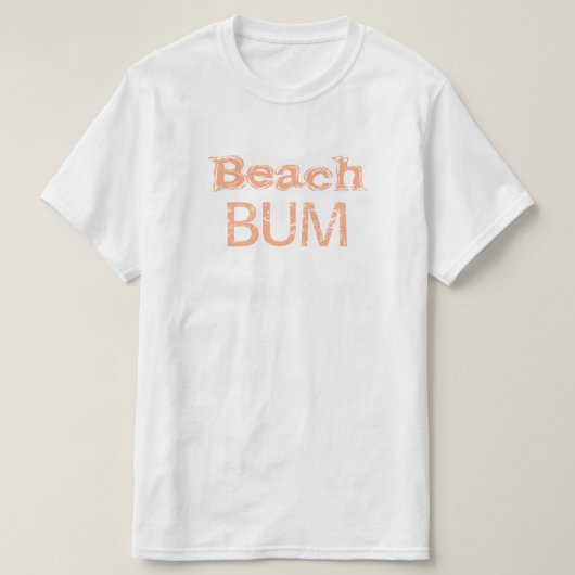 Beach Bum Unisex T-Shirt (Design vorne)