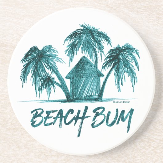 Beach Bum Untersetzer (Vorne)