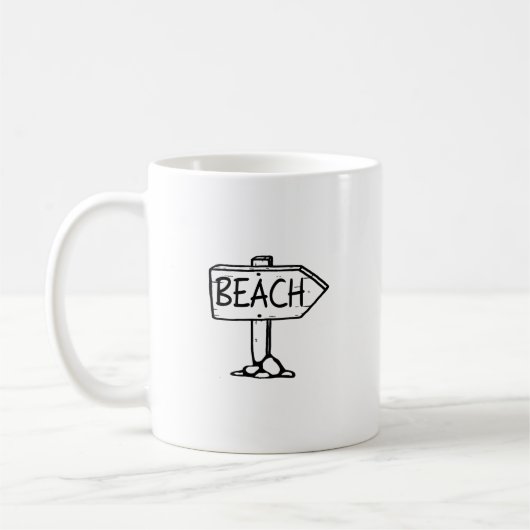 Beach Bum Vater Kaffeetasse (Links)