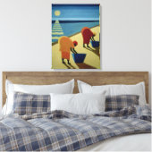 Beach Bums 1997 Leinwanddruck (Insitu (Schlafzimmer))