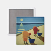 Beach Bums 1997 Magnet (Vorderseite/Rückseite)