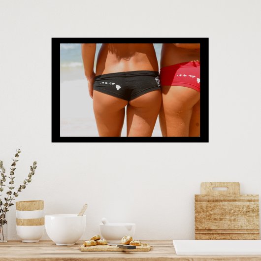 Beach Bums Poster (Küche)
